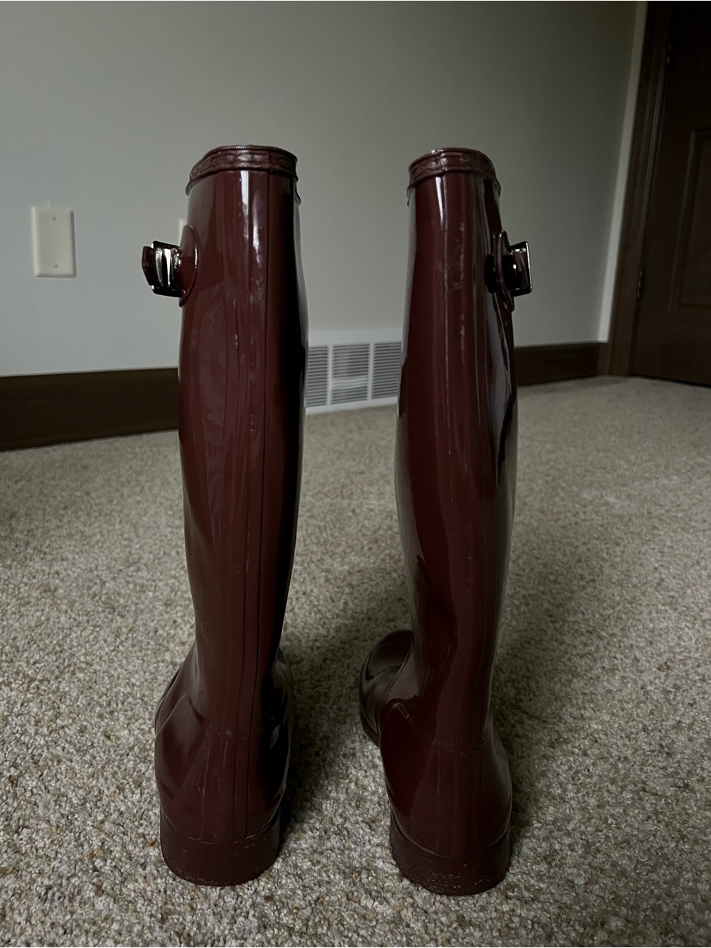 Hunter Tall Glossy Rain Boots - Picture 3 of 5
